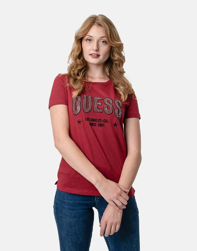 Tie - Dye Women T Shirt with a Bohemian VibeGuess Mirela T-Shirt