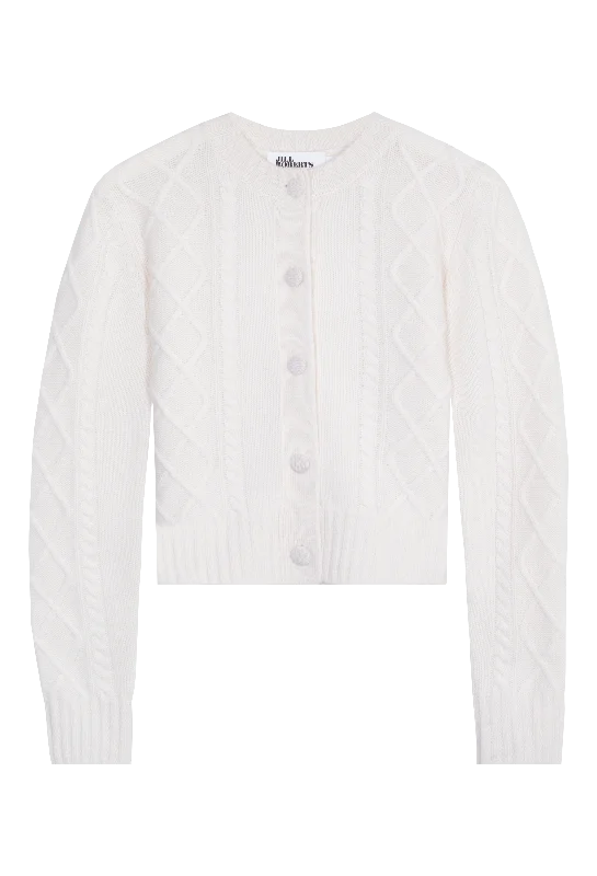 oversized women cardigan for a trendy and cozy lookCable Knit Cardigan