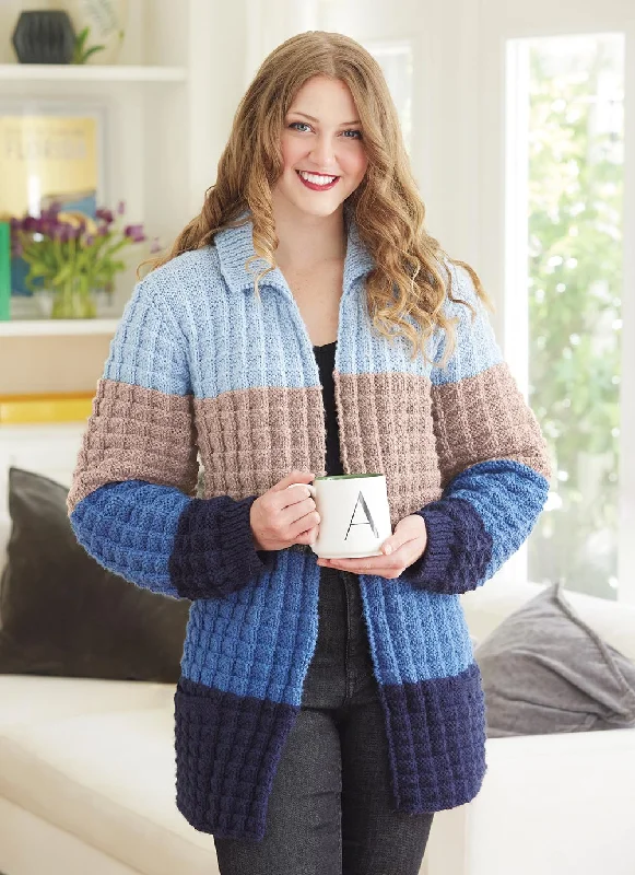 maternity women cardigan for expecting momsKnit Triangles Cardigan
