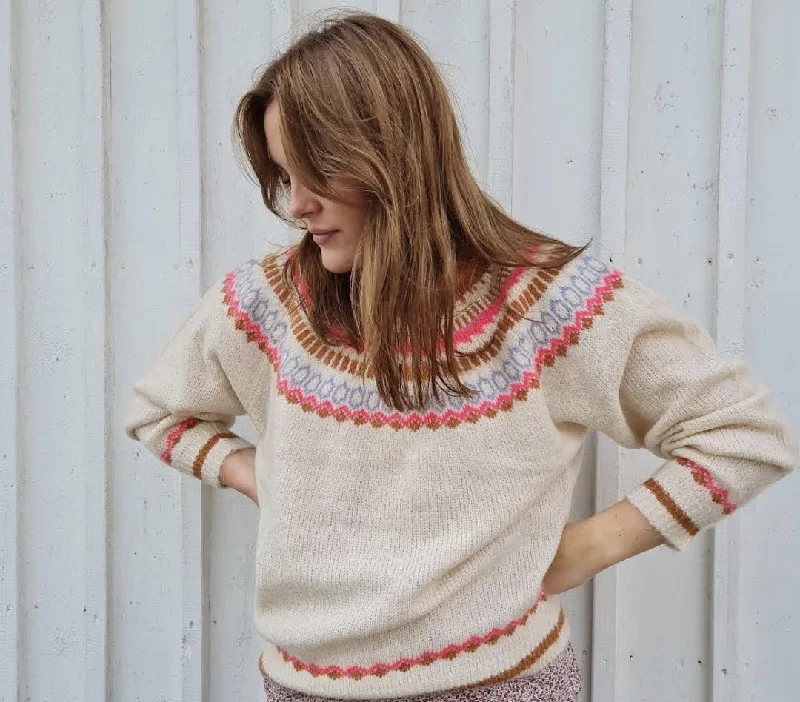 Bell - Sleeve Women's Mohair - Wool Blend SweatersLollys Laundry Lana Jumper