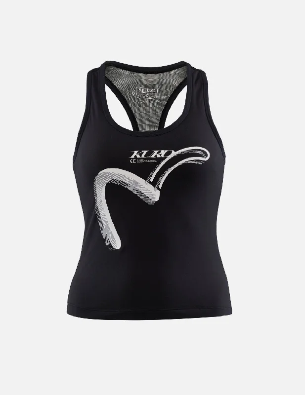Sequined Women T Shirt for a Sparkly Night OutMesh-blocking Y-Back Tank