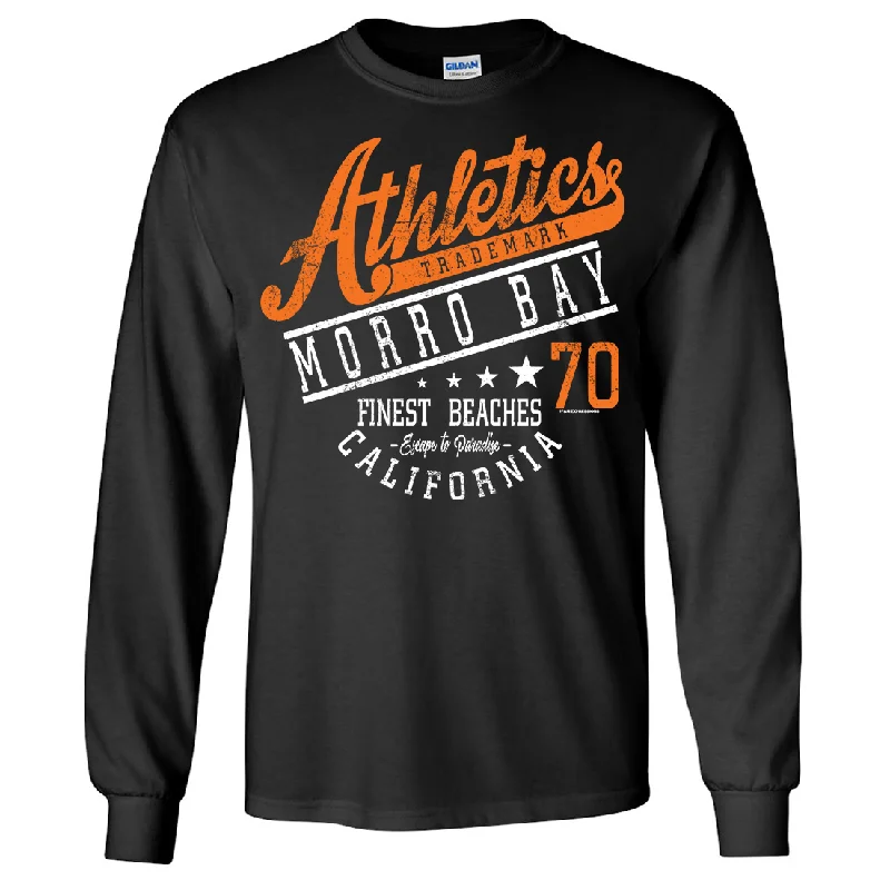 Tie - Dye Women T Shirt with a Bohemian VibeMorro Bay Athletics Long Sleeve Shirt