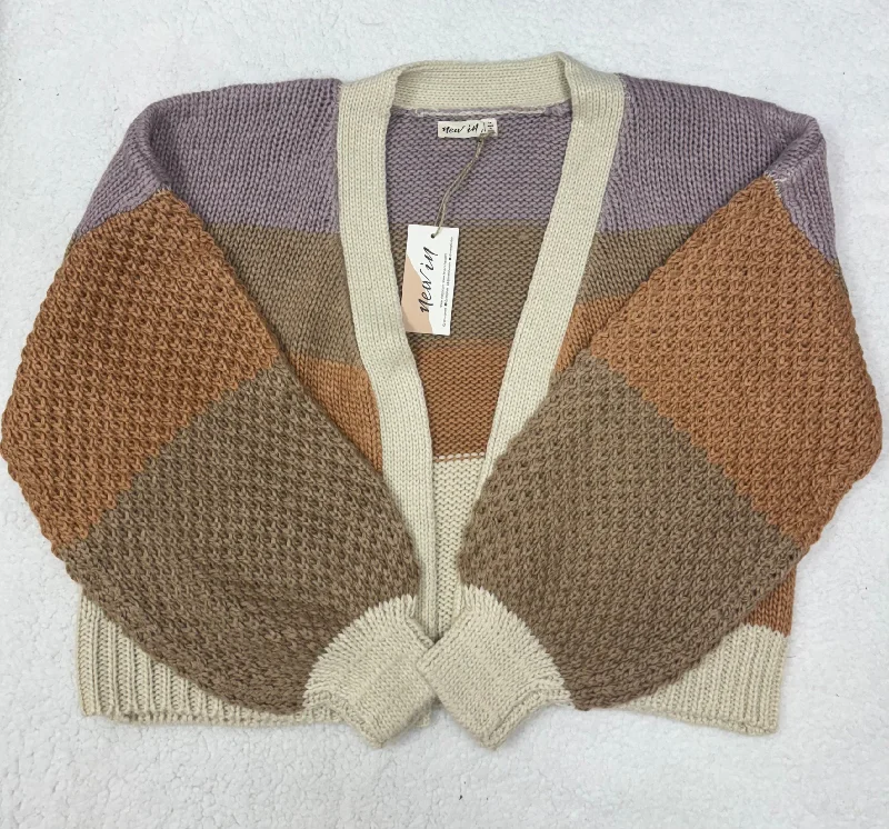 organic cotton women cardigan for an eco - friendly choiceColor Block Cardigan