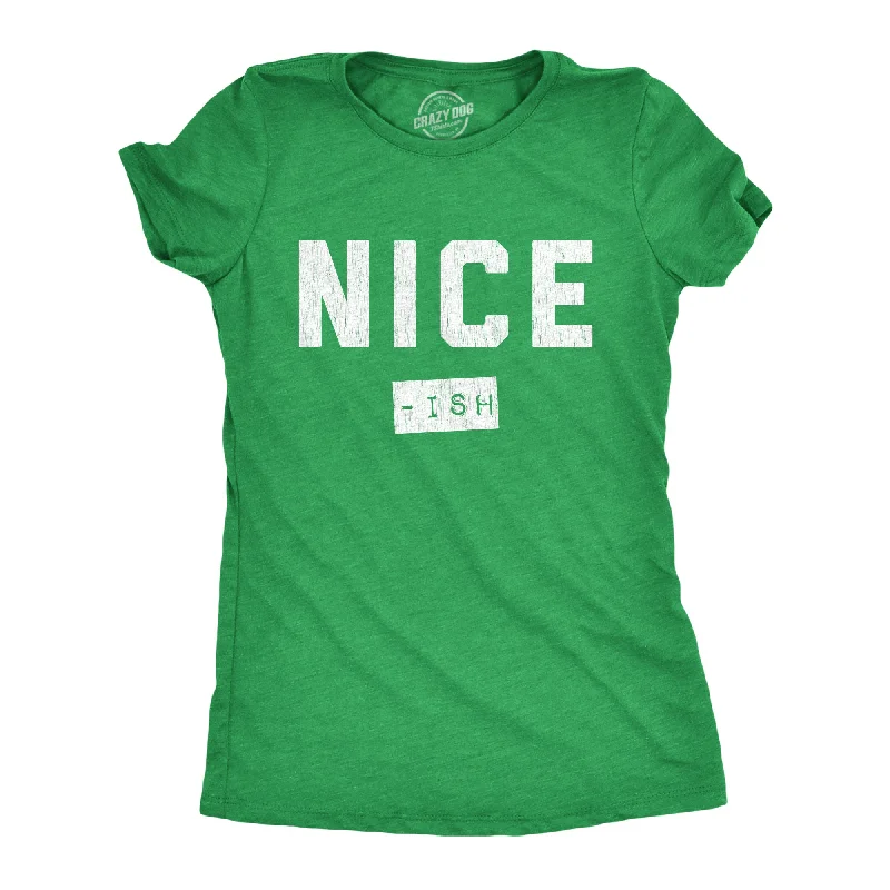 Striped Women T Shirt in a Classic PatternNice Ish Women's T Shirt