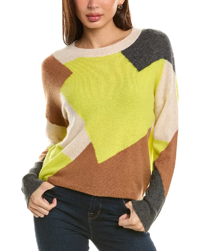 Plus Size Women's Side - Slit Sweaters in Bold Solidsphilosophy Ribbed Cashmere Sweater Plus Size Women's Side - Slit Sweaters in Bold Solidsphilosophy Ribbed Cashmere Sweater