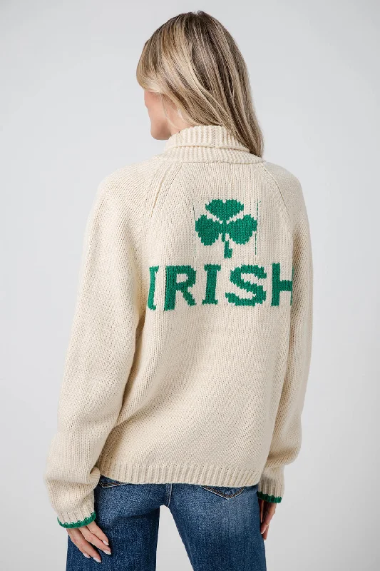 cashmere blend women cardigan for a luxurious feelPink Pineapple Irish Cardigan