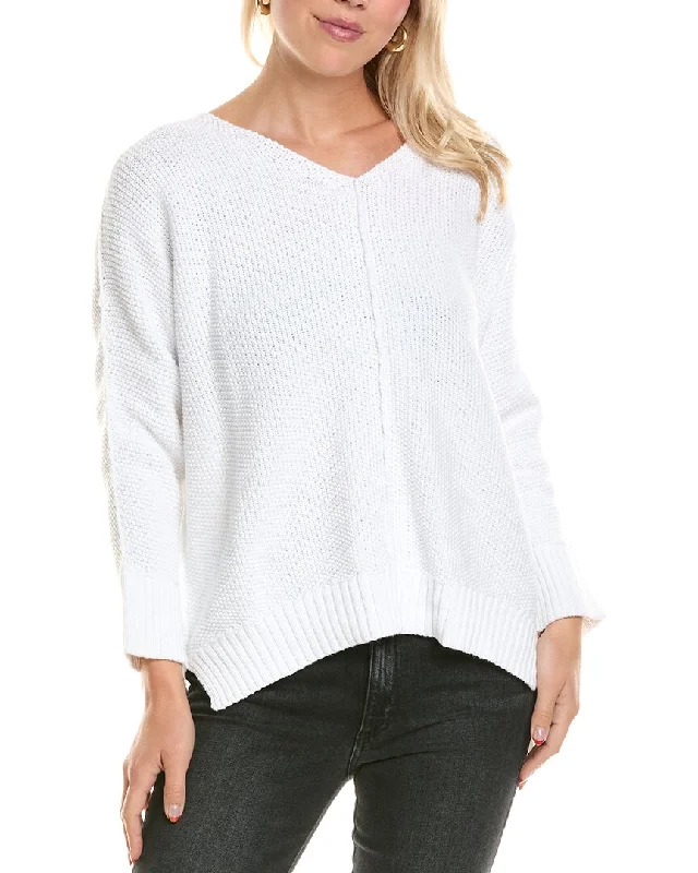 Plus Size Women's Embroidered Sweaters in Ethnic StylesPLANET Pebble Sweater