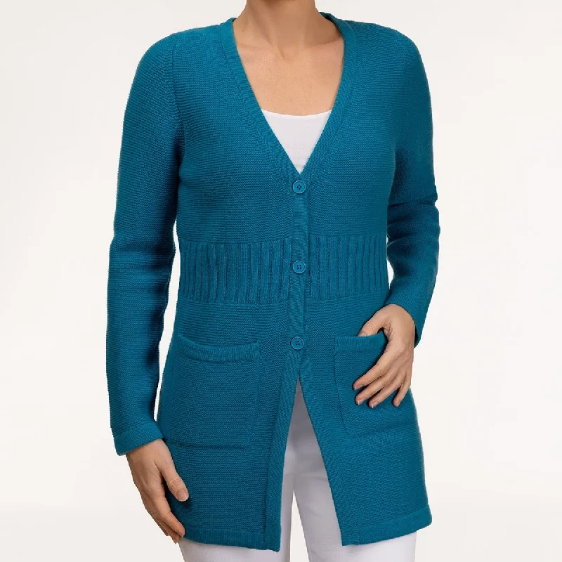 button down women cardigan with vintage buttonsRib Waist Long Cardigan in Turquoise button down women cardigan with vintage buttonsRib Waist Long Cardigan in Turquoise