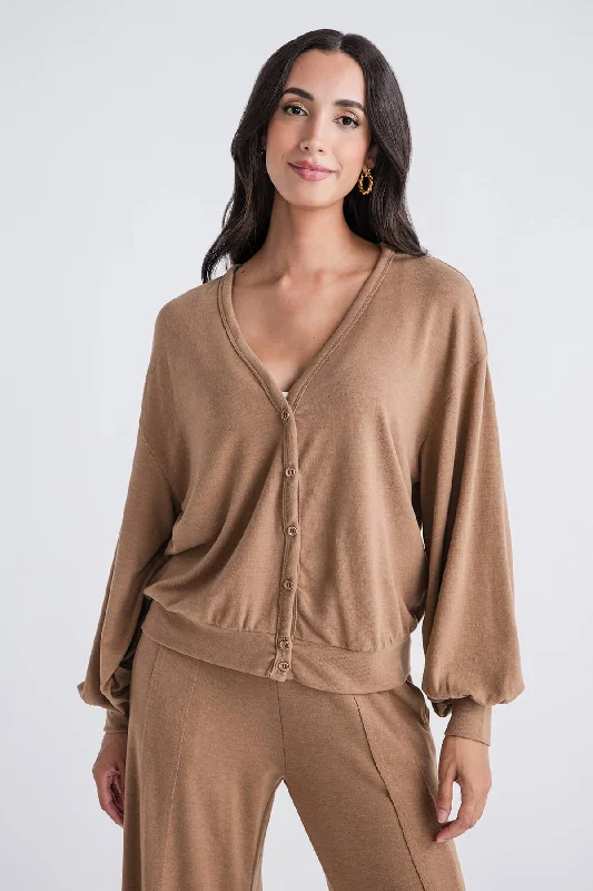 cashmere blend women cardigan for a luxurious feelRisen Jersey Cardigan