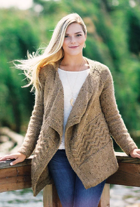 v neck women cardigan to elongate the necklineSide to Side Cardigan
