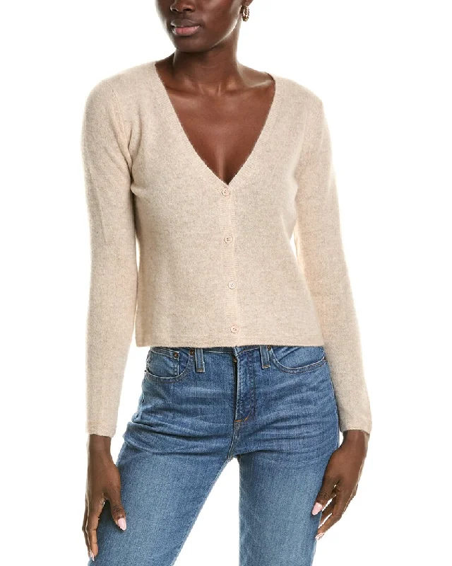 open front women cardigan for easy stylingsofiacashmere Modern V-Neck Cashmere Cardigan open front women cardigan for easy stylingsofiacashmere Modern V-Neck Cashmere Cardigan