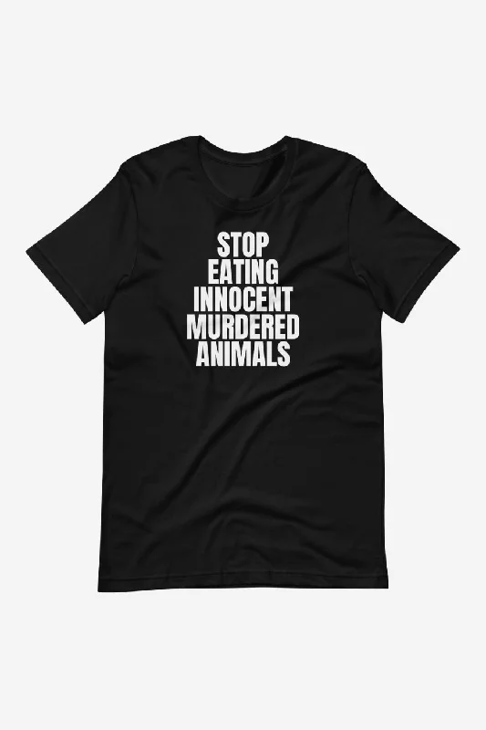 Embroidered Women T Shirt with Intricate DetailsStop Eating Unisex t-shirt
