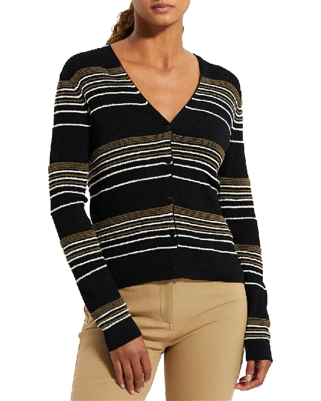 hooded women cardigan for added warmth and styleTheory Otto Cardigan