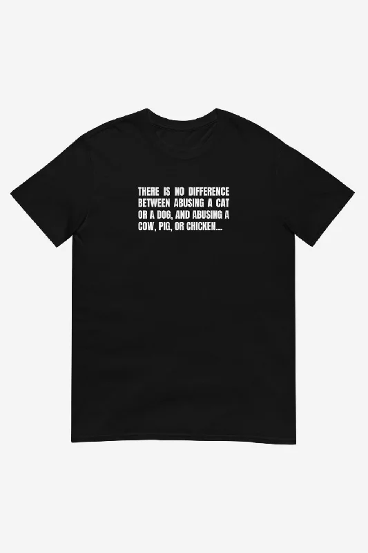 Organic Cotton Women T Shirt for Eco - Conscious WearersThere Is No Difference Unisex T-Shirt Organic Cotton Women T Shirt for Eco - Conscious WearersThere Is No Difference Unisex T-Shirt