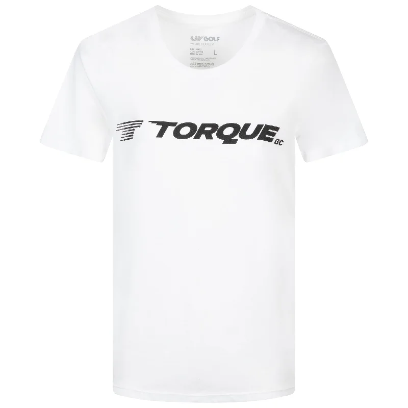 Distressed Women T Shirt with a Laid - Back AestheticTorque GC | Women's Tee