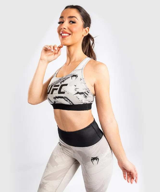 Floral Print Women T Shirt for a Feminine TouchUFC Venum Authentic Fight Week 2.0 Women’s Sport Bra - Sand/Black Floral Print Women T Shirt for a Feminine TouchUFC Venum Authentic Fight Week 2.0 Women’s Sport Bra - Sand/Black