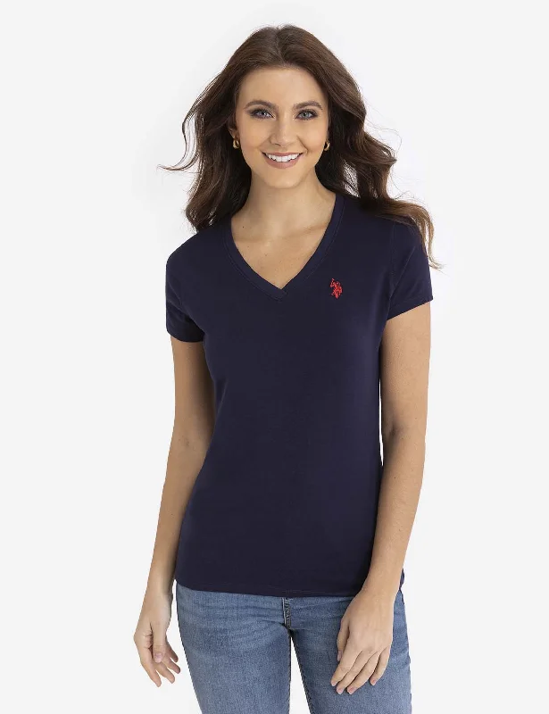 Muscle Women T Shirt for a Sporty and Casual LookV-NECK T-SHIRT