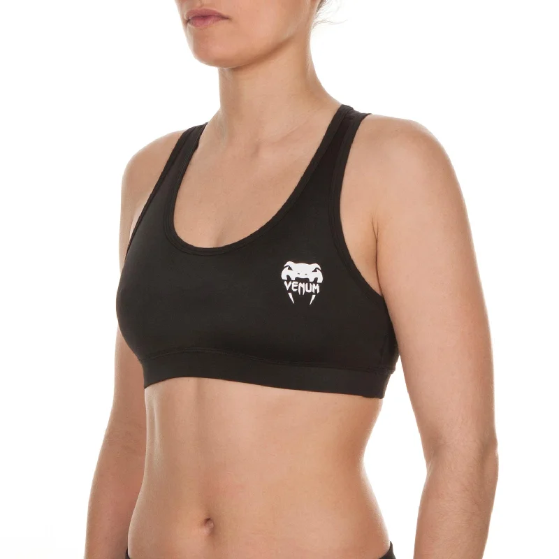 Organic Cotton Women T Shirt for Eco - Conscious WearersVenum Essential Sports Bra - Black Organic Cotton Women T Shirt for Eco - Conscious WearersVenum Essential Sports Bra - Black