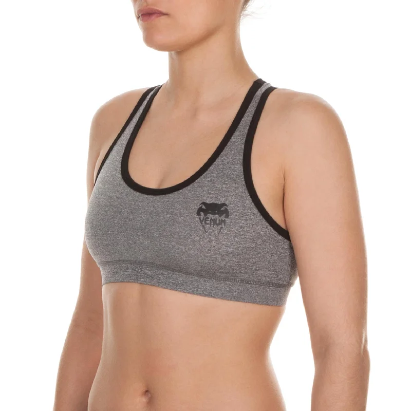V - Neck Women T Shirt to Enhance the NecklineVenum Essential Sports Bra - Grey