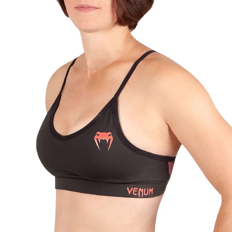V - Neck Women T Shirt to Enhance the NecklineVenum Tecmo Sport Bra - For Women - Black/Coral V - Neck Women T Shirt to Enhance the NecklineVenum Tecmo Sport Bra - For Women - Black/Coral