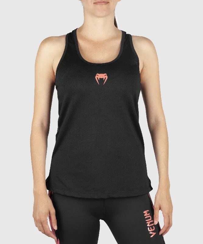Distressed Women T Shirt with a Laid - Back AestheticVenum Tecmo Tank Top - For Women - Black/Coral Distressed Women T Shirt with a Laid - Back AestheticVenum Tecmo Tank Top - For Women - Black/Coral
