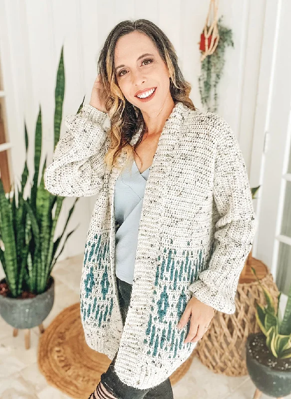 long length women cardigan with side slitsWish Upon A Star Cardigan