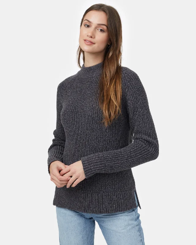 JET BLACK EIFFEL TOWER GREY MARLED