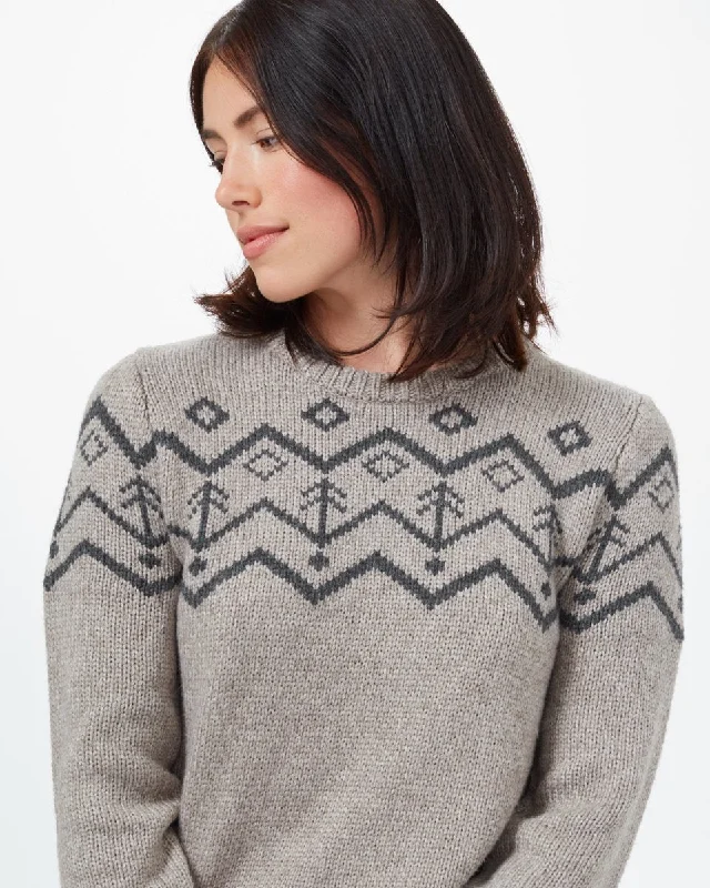 Sleeveless Women's Silk - Trimmed Sweaters for SummerHighline Wool Intarsia Sweater Sleeveless Women's Silk - Trimmed Sweaters for SummerHighline Wool Intarsia Sweater