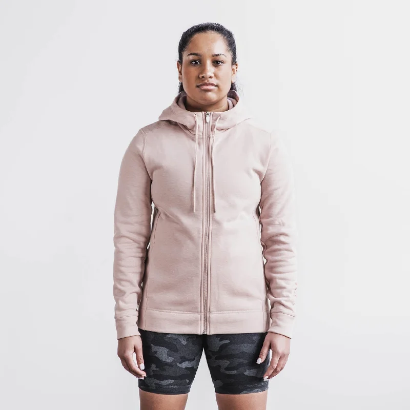 Sequined Women T Shirt for a Sparkly Night OutWomen's NOBULL Zip-Up Hoodie
