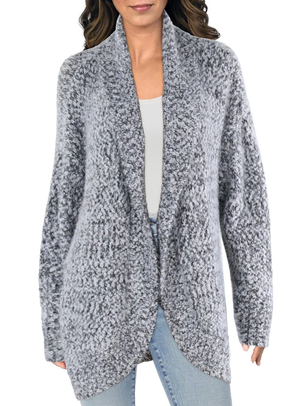 color block women cardigan with bold huesWomens Open Front Midi Cardigan Sweater