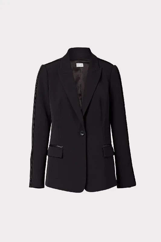 Women's Peplum Blazers in Emerald Green for a Stylish Work AttireAvery Cady & Leather Blazer Women's Peplum Blazers in Emerald Green for a Stylish Work AttireAvery Cady & Leather Blazer