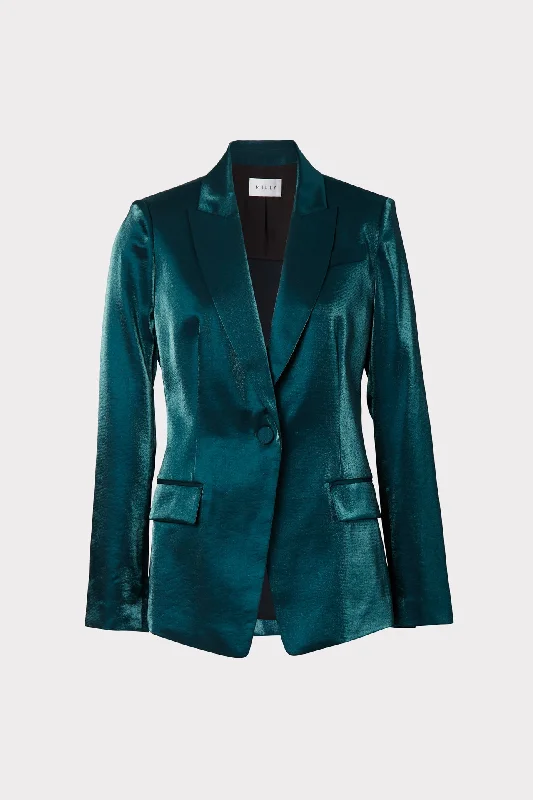 Plus Size Women's Cropped Velvet Blazers in Burgundy for a Night OutAvery Glazed Blazer Plus Size Women's Cropped Velvet Blazers in Burgundy for a Night OutAvery Glazed Blazer