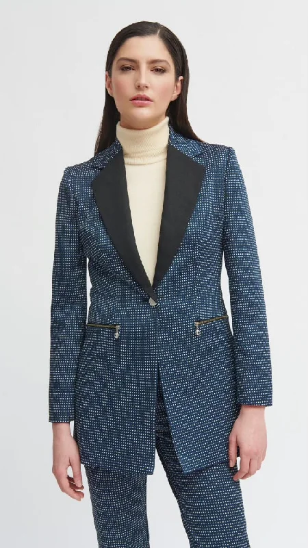 Plus Size Women's Faux Fur - Trimmed Blazers in Black for a Luxurious LookBariloche Romancos Blazer Plus Size Women's Faux Fur - Trimmed Blazers in Black for a Luxurious LookBariloche Romancos Blazer
