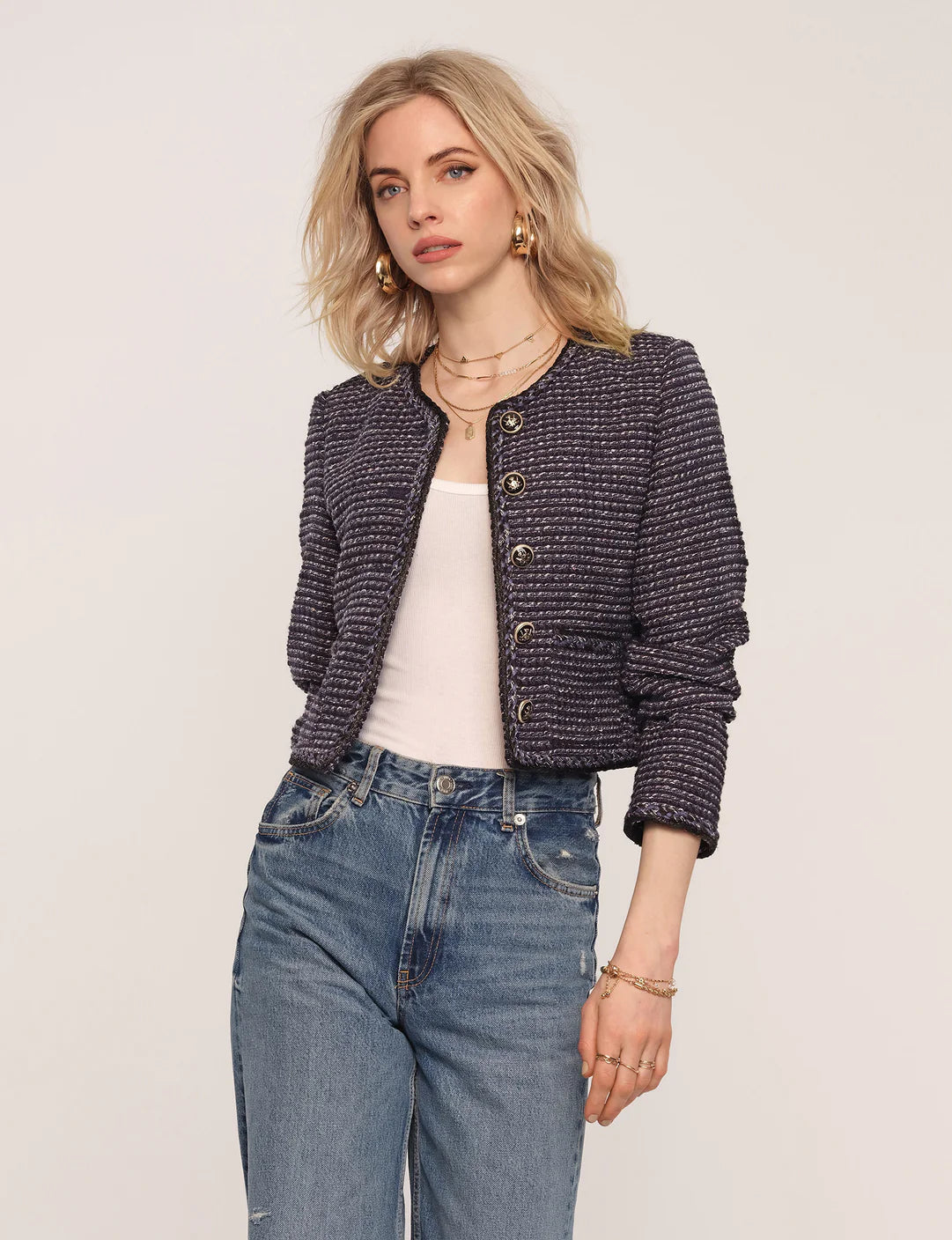 Plus Size Women's Double - Breasted Wool Blazers for Winter Office WearBillie Blazer Plus Size Women's Double - Breasted Wool Blazers for Winter Office WearBillie Blazer