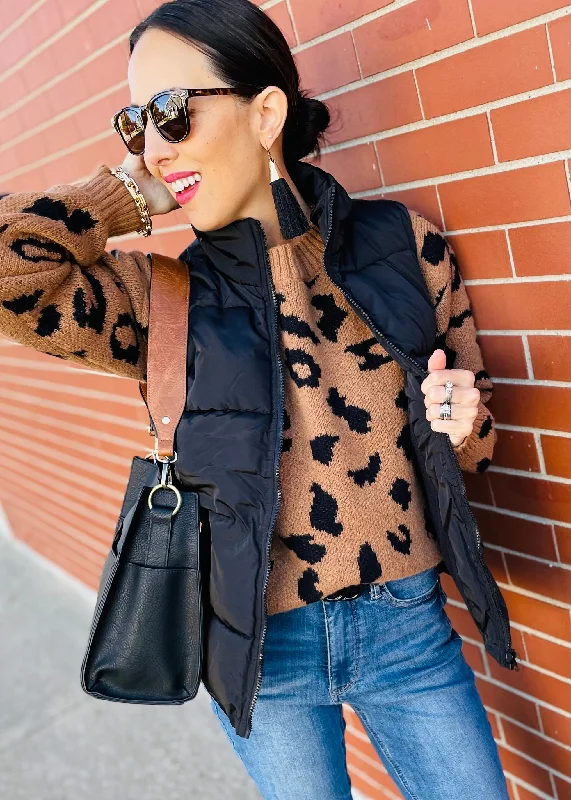 Plus Size Women's Military - Inspired Blazers with Gold Accents for a Bold LookBlack - Wide Quilted Vest Plus Size Women's Military - Inspired Blazers with Gold Accents for a Bold LookBlack - Wide Quilted Vest