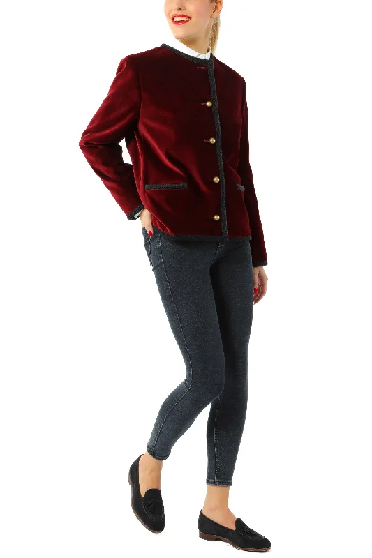 Women's Longline Linen Blazers in Pastel Colors for Summer EventsJacket from bordeaux velvet Women's Longline Linen Blazers in Pastel Colors for Summer EventsJacket from bordeaux velvet