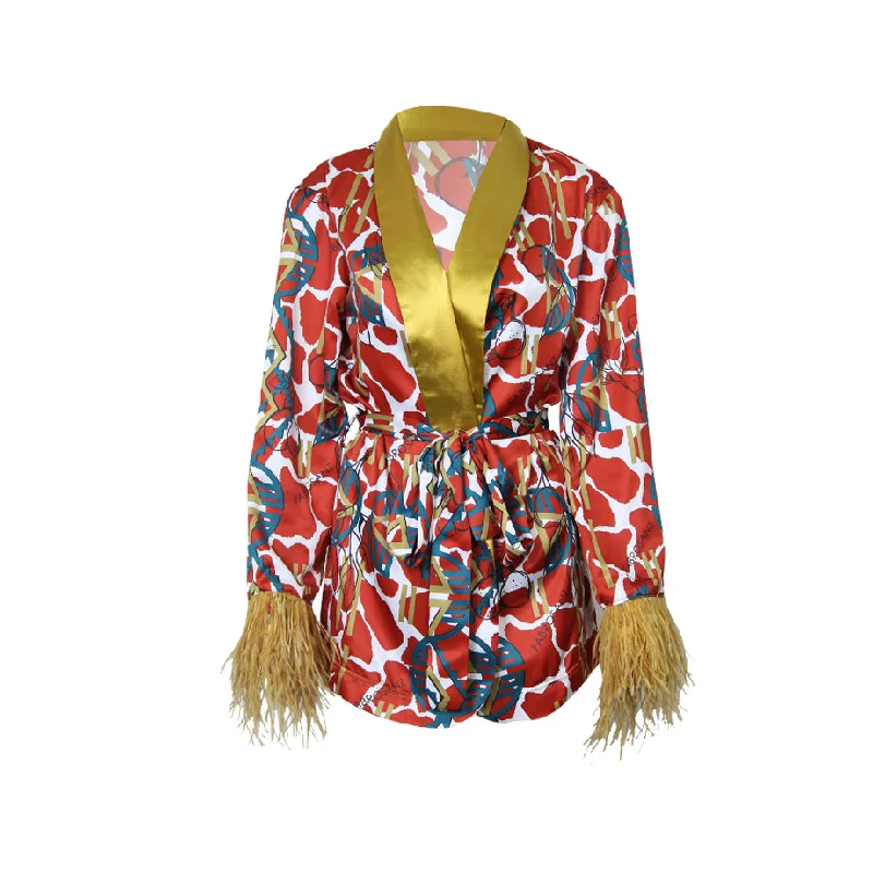 Women's Belted Blazers in Camel Color for a Sophisticated OutfitFRS902-Pre Order
