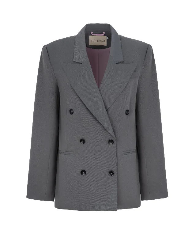Women's Belted Blazers in Camel Color for a Sophisticated OutfitCHICAGO GREY BLAZER Women's Belted Blazers in Camel Color for a Sophisticated OutfitCHICAGO GREY BLAZER