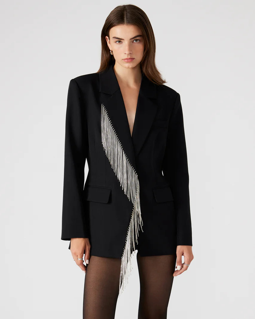 Plus Size Women's Military - Inspired Blazers with Gold Accents for a Bold LookNellie Blazer Plus Size Women's Military - Inspired Blazers with Gold Accents for a Bold LookNellie Blazer