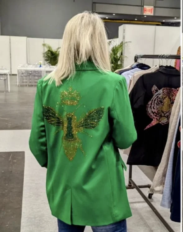 Women's Belted Blazers in Camel Color for a Sophisticated OutfitBlazer, Leopard Lined Green, Gold Queen Bee Women's Belted Blazers in Camel Color for a Sophisticated OutfitBlazer, Leopard Lined Green, Gold Queen Bee