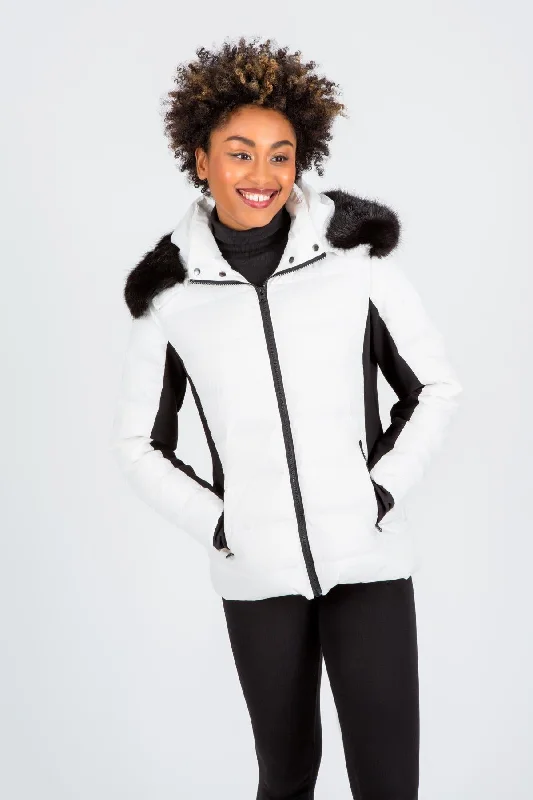 Oversized Women's Printed Blazers in Animal Patterns for a Statement PieceSki Bunny Bomber Jacket Oversized Women's Printed Blazers in Animal Patterns for a Statement PieceSki Bunny Bomber Jacket