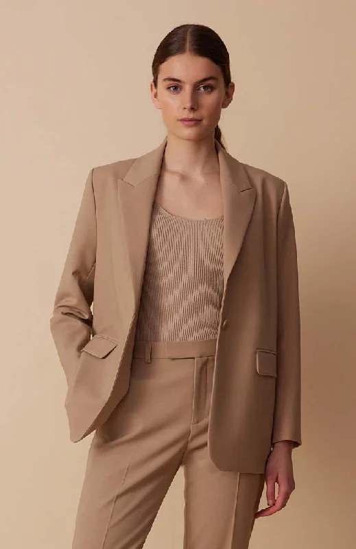 Plus Size Women's Military - Inspired Blazers with Gold Accents for a Bold LookAlyssa Wool Blazer Plus Size Women's Military - Inspired Blazers with Gold Accents for a Bold LookAlyssa Wool Blazer