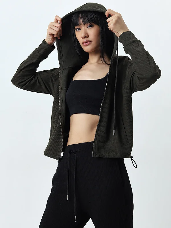 Oversized Women's Printed Blazers in Animal Patterns for a Statement PieceStudiofit Olive Ribbed Hoodie Jacket Oversized Women's Printed Blazers in Animal Patterns for a Statement PieceStudiofit Olive Ribbed Hoodie Jacket