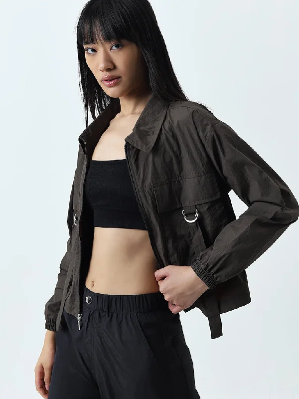 Women's Notched Lapel Blazers in Beige for a Timeless OutfitStudiofit Olive Utility Cotton Jacket Women's Notched Lapel Blazers in Beige for a Timeless OutfitStudiofit Olive Utility Cotton Jacket