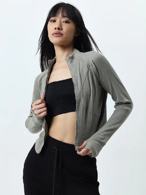Plus Size Women's Ruffled Blazers in Pink for a Girly and Fashionable LookStudiofit Sage Ribbed Jacket Plus Size Women's Ruffled Blazers in Pink for a Girly and Fashionable LookStudiofit Sage Ribbed Jacket