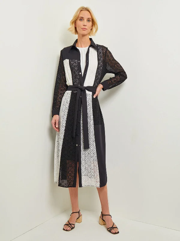 Plus Size Women's Embroidered Blazers in Floral Patterns for a Feminine TouchTailored Longline Jacket - Colorblock Lace Woven Plus Size Women's Embroidered Blazers in Floral Patterns for a Feminine TouchTailored Longline Jacket - Colorblock Lace Woven