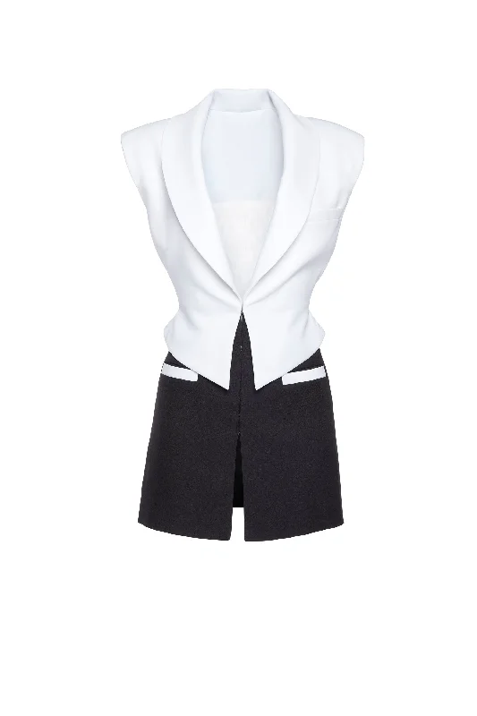 Plus Size Women's Faux Fur - Trimmed Blazers in Black for a Luxurious LookVeste Choice Plus Size Women's Faux Fur - Trimmed Blazers in Black for a Luxurious LookVeste Choice