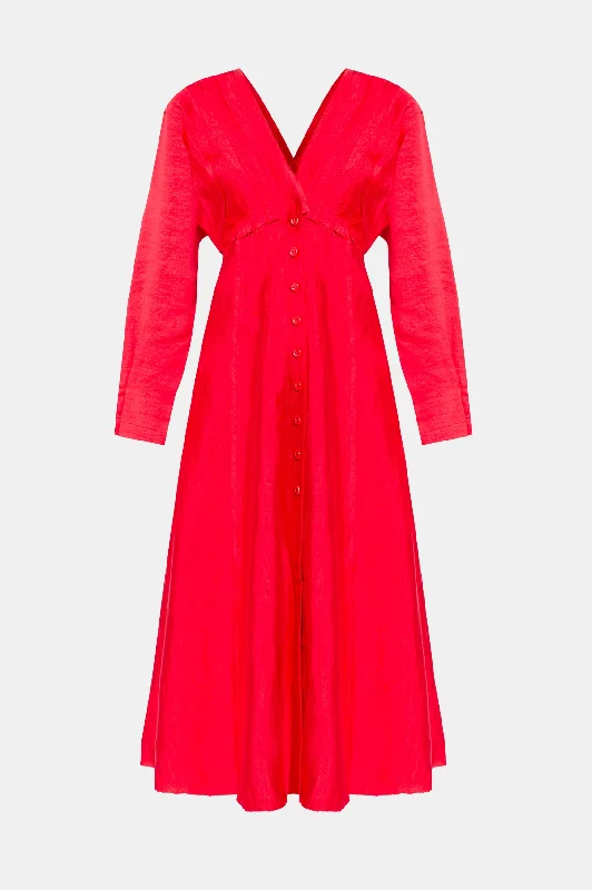 Plus Size Women Dress with a Flattering A - Line Cut for Comfort and StyleVittoria Dress in Lollipop