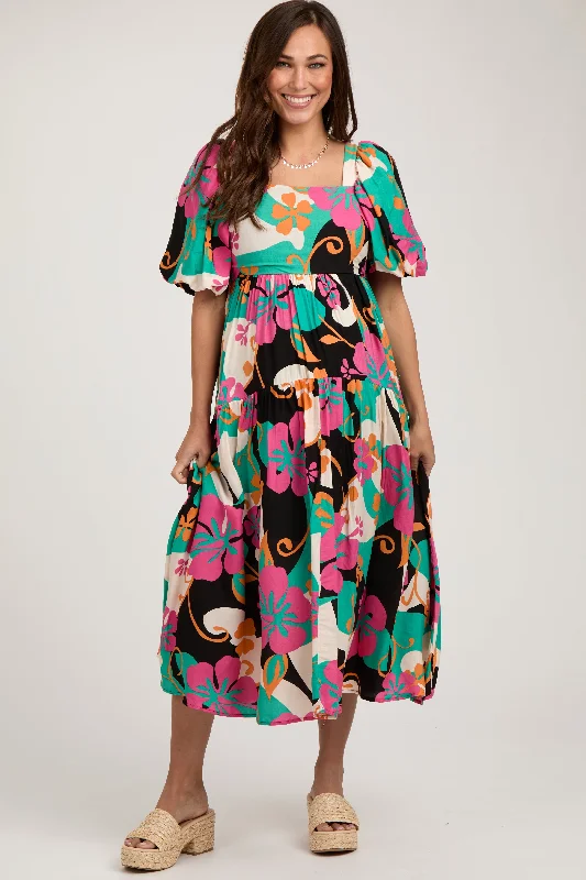 Sleeveless Women Dress in Bright Colors for Summer Parties Sleeveless Women Dress in Bright Colors for Summer Parties Black Floral Tiered Puff Sleeve Maternity Midi Dress Sleeveless Women Dress in Bright Colors for Summer Parties Sleeveless Women Dress in Bright Colors for Summer Parties Black Floral Tiered Puff Sleeve Maternity Midi Dress
