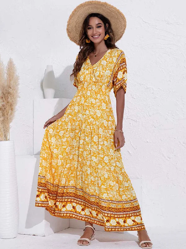 Lace - Embellished Women Dress for an Elegant and Sophisticated Appearance Lace - Embellished Women Dress for an Elegant and Sophisticated Appearance BerriesJam - Boho Elegant Long Floral Comfy Dress